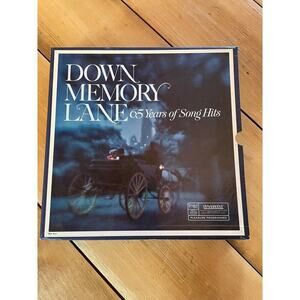 Vintage Readers Digest Down Memory Lane Vinyl. 65 Years of song hits. Box Set